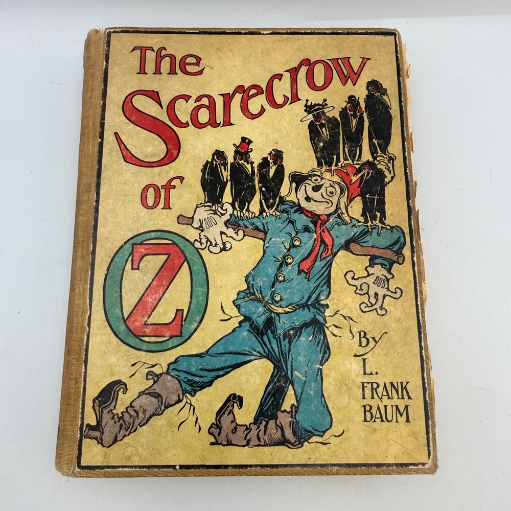 The Scarecrow of Oz L Frank Baum Reilly & Lee Vintage HC Book Early Edition